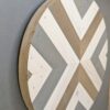 Tableau Aztèque - Gris Blanc Marron – Image 6