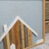 Grand tableau – Un chalet sous la neige – Image 5