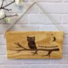 Tableau gravé au motif animal au choix